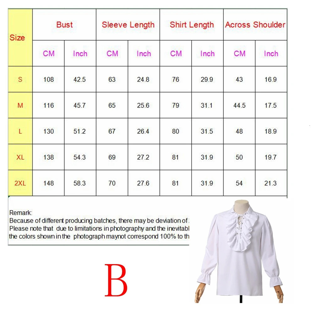 Mens Pirate Shirt Prince Poet Shirts Medieval Buccaneer Frills Lace Up Renaissance Vintage Gothic Blouse Tops 241213