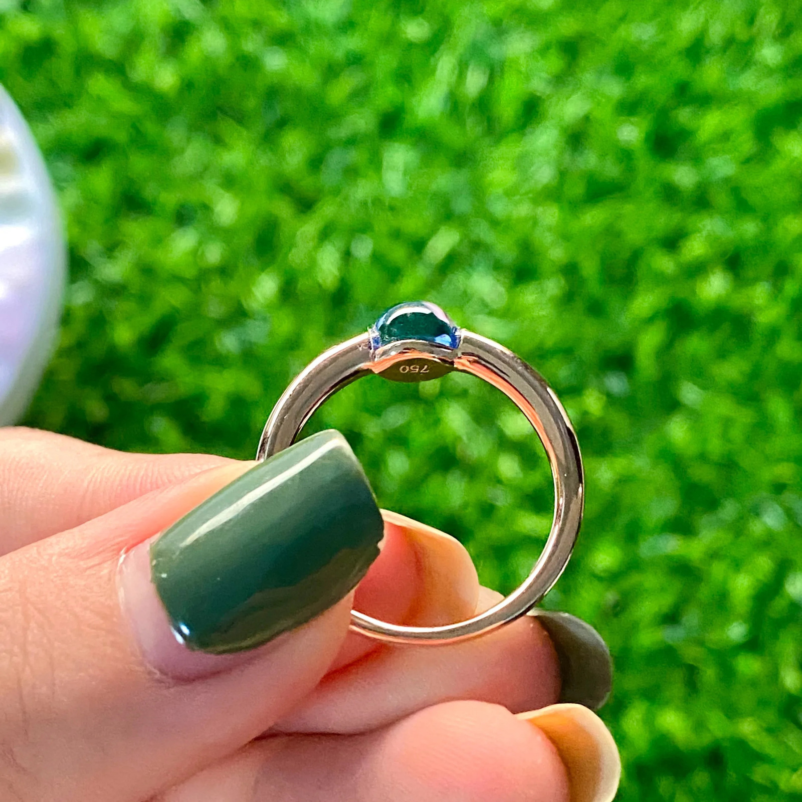 Simple Candy Style Ring Rose Gold-plated Stacking Round Crystal Ring Garnet Jewelry Anniversary Gift Girlfriend 241214