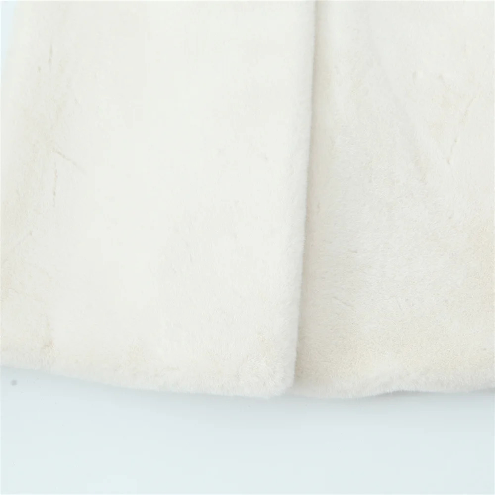 UNIZERA with belt lapel solid color medium to long plush coat autumn and winter warm for women 241211