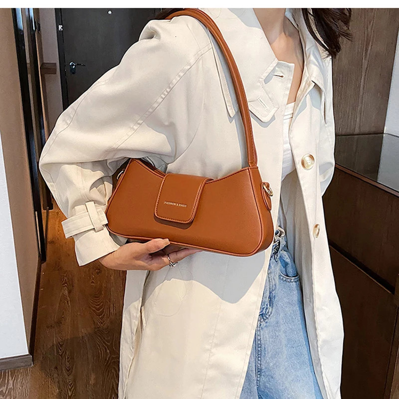 Fashionable red single shoulder womens underwear bag with French texture PU leather cross body bag fully matched handbag for spring and summer 2025 24