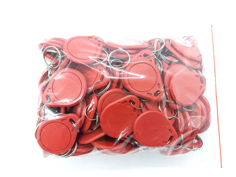 100pcs/Lot 13.56MHz rewrite 0 UID RFID tags can write ISO14443A key Fob for copying IC S50 card 241209
