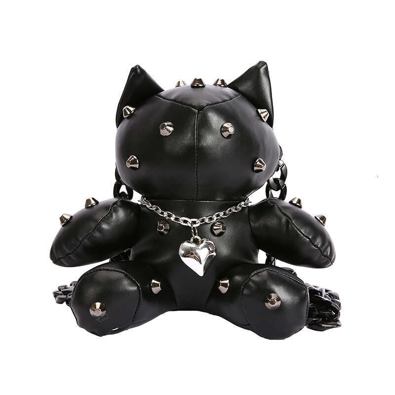Spicy Girl for Women Cartoon Doll Crossbody Internet Celebrity Niche Rivet Bounce Di Bag 2024 New Style Stylish Elegant Clothing