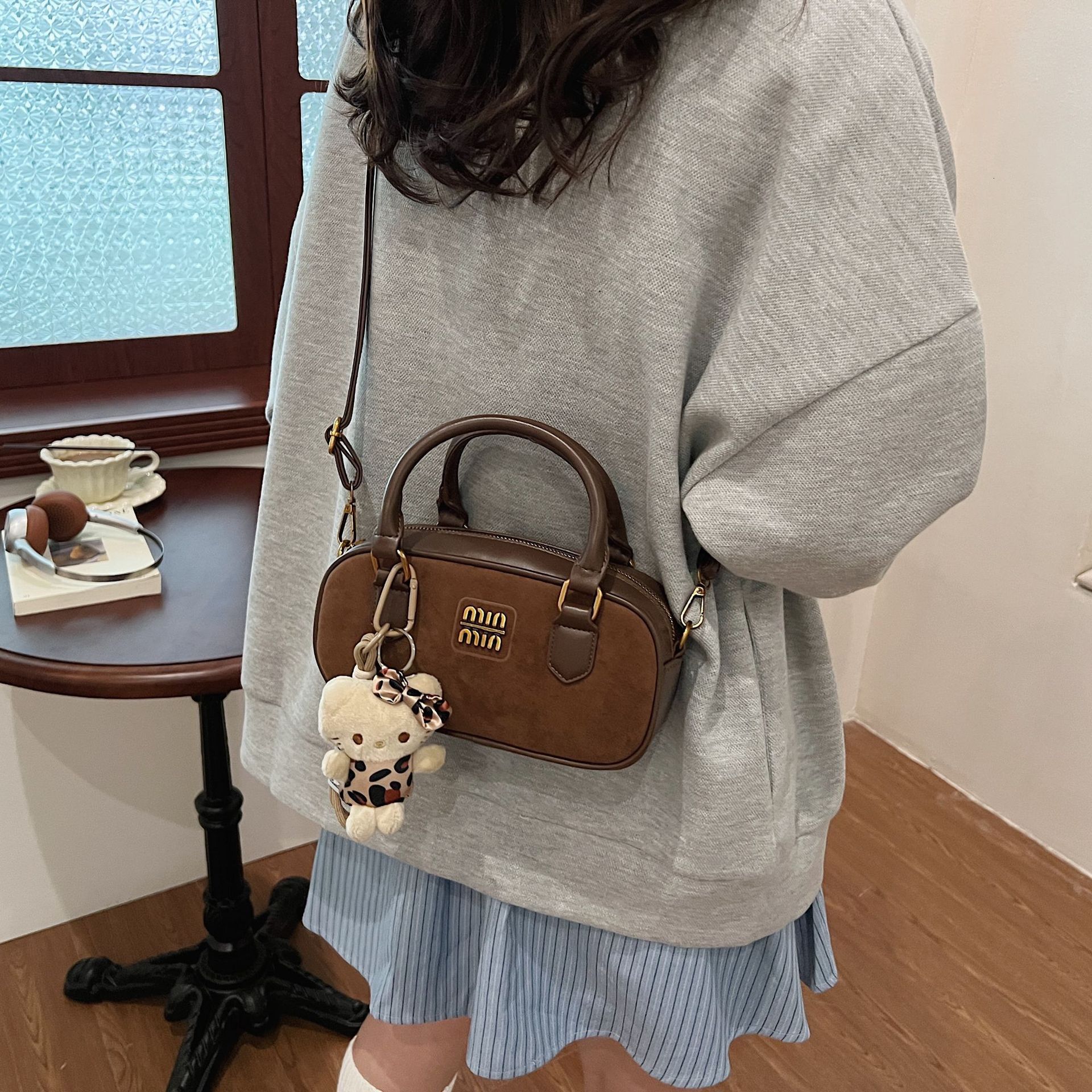 New Best-selling Designer Mm Bag Outdoor Leisure Shoulder Bag Handbag Bowling Bag Women's Bag