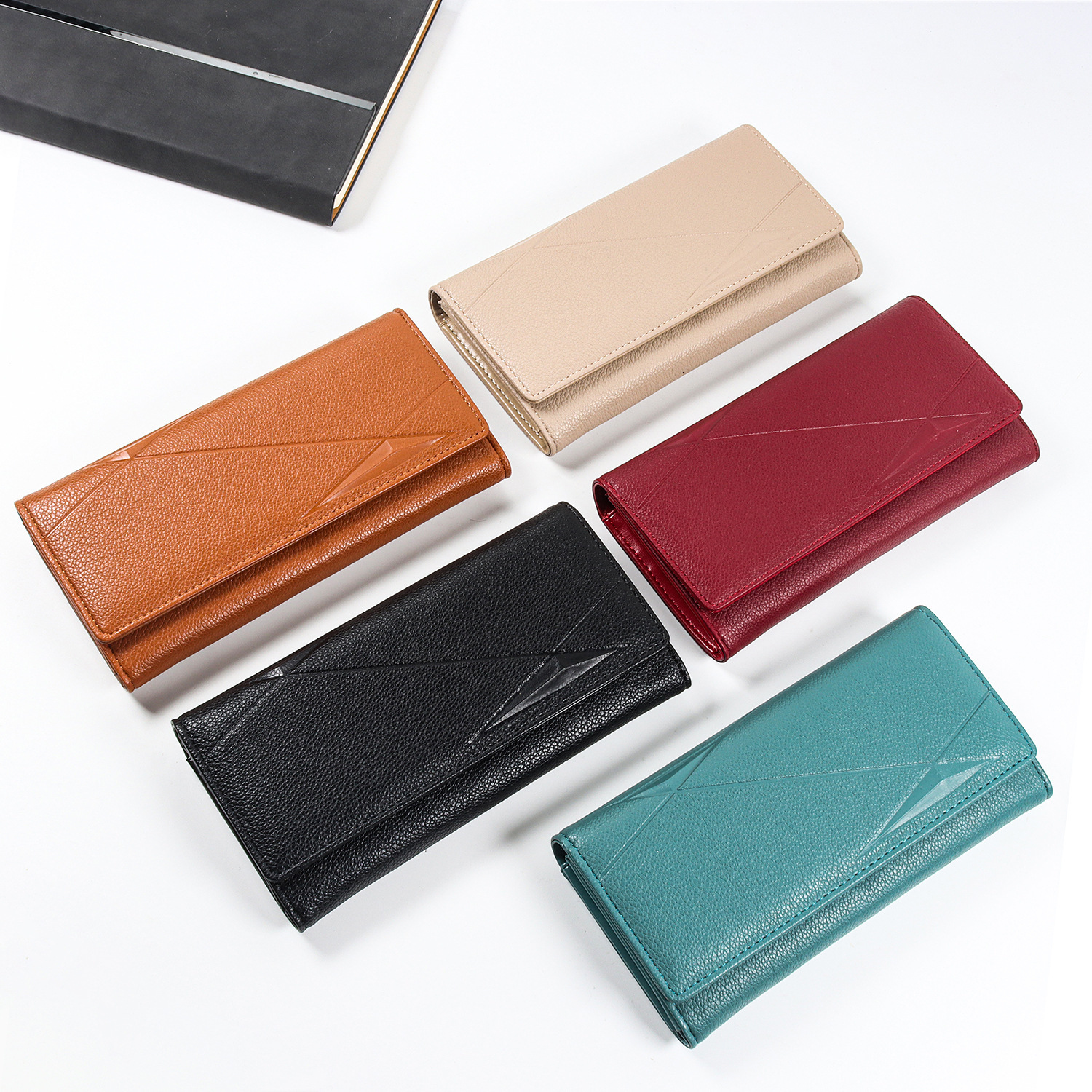 Hot Selling New Women's Long Designer Ultra-thin And Ultra Light Folding Wallet Zero Wallet Money Card Bag