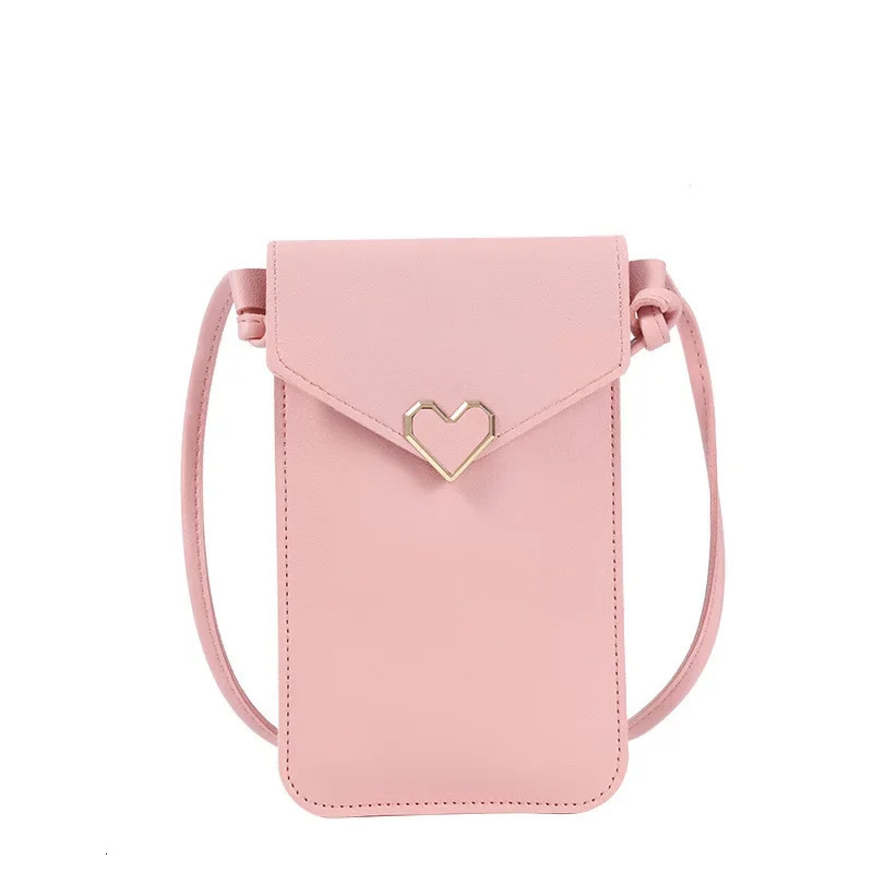 Universal PU leather phone case shoulder bag wallet phone case neck strap 241213