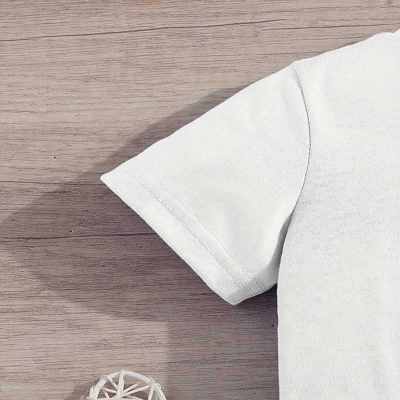 Clothing Sets Summer Baby Clothes Set Children Boy Printed T-shirts and Shorts 2 Pieces Suit Kid Short Sleeve Top Bottom Outfits H241214