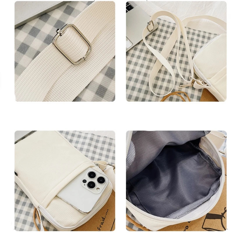 fashion mobile phone bag womens messenger bag fully matched mini cross body bag hanging neck coin wallet vertical handbag 241213