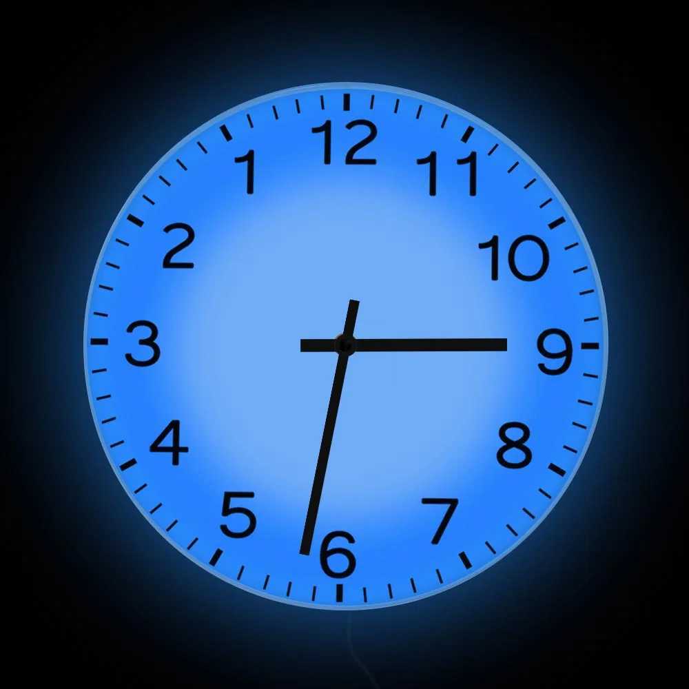 Wall Clocks Running Backwards is a simple and easy to read wall clock for modern design home decoration silent cleaning of living rooms operation in r