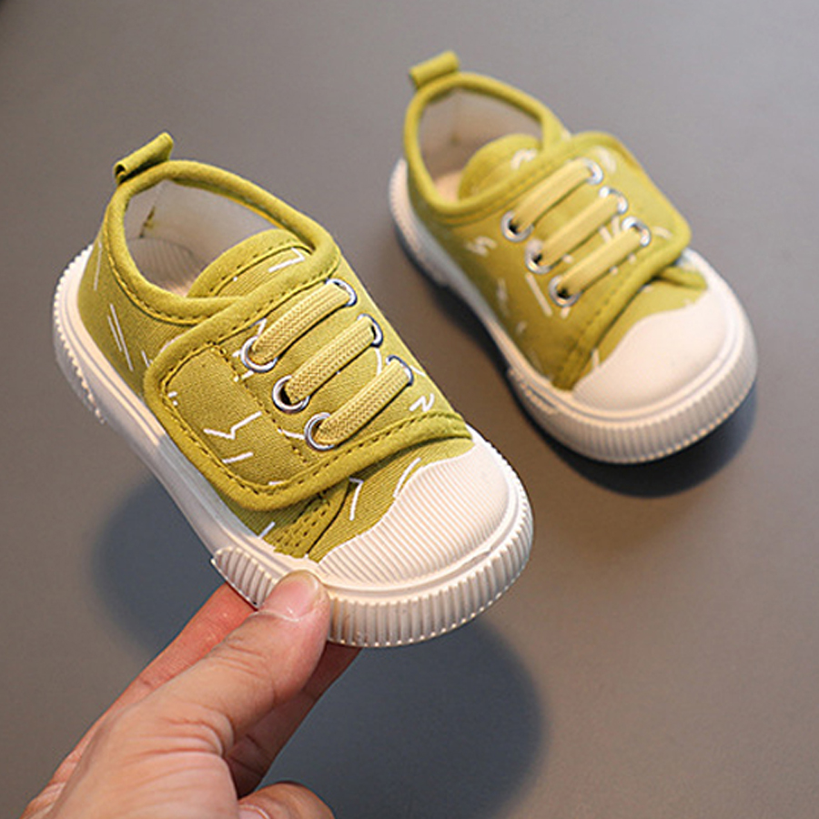 Children Flat Canvas Shoes Toddler Infant Boy Sneakers Girl Candy Color Casual Shoes Happysteps Baby Kids Breathable Soft Leisure Shoes Sizes 17-28