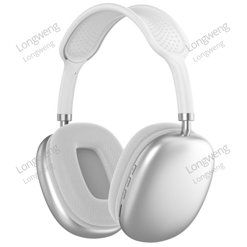 P9 Pro Max Wireless Over-Ear Bluetooth Adjustable Headphones Active Noise Cancelling HiFi Stereo Sound for Travel Work