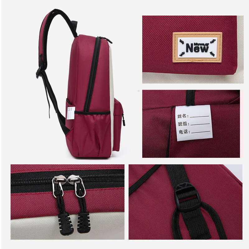 Training and tutoring class printing large capacity lightweight leisure children's kindergarten backpack
