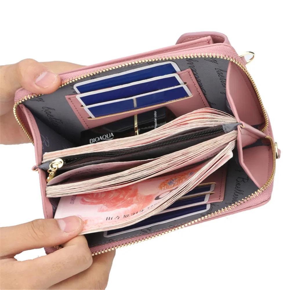 PU handbag womens handbag womens handbag womens cross body bag wallet mobile wallet shoulder bag 241213