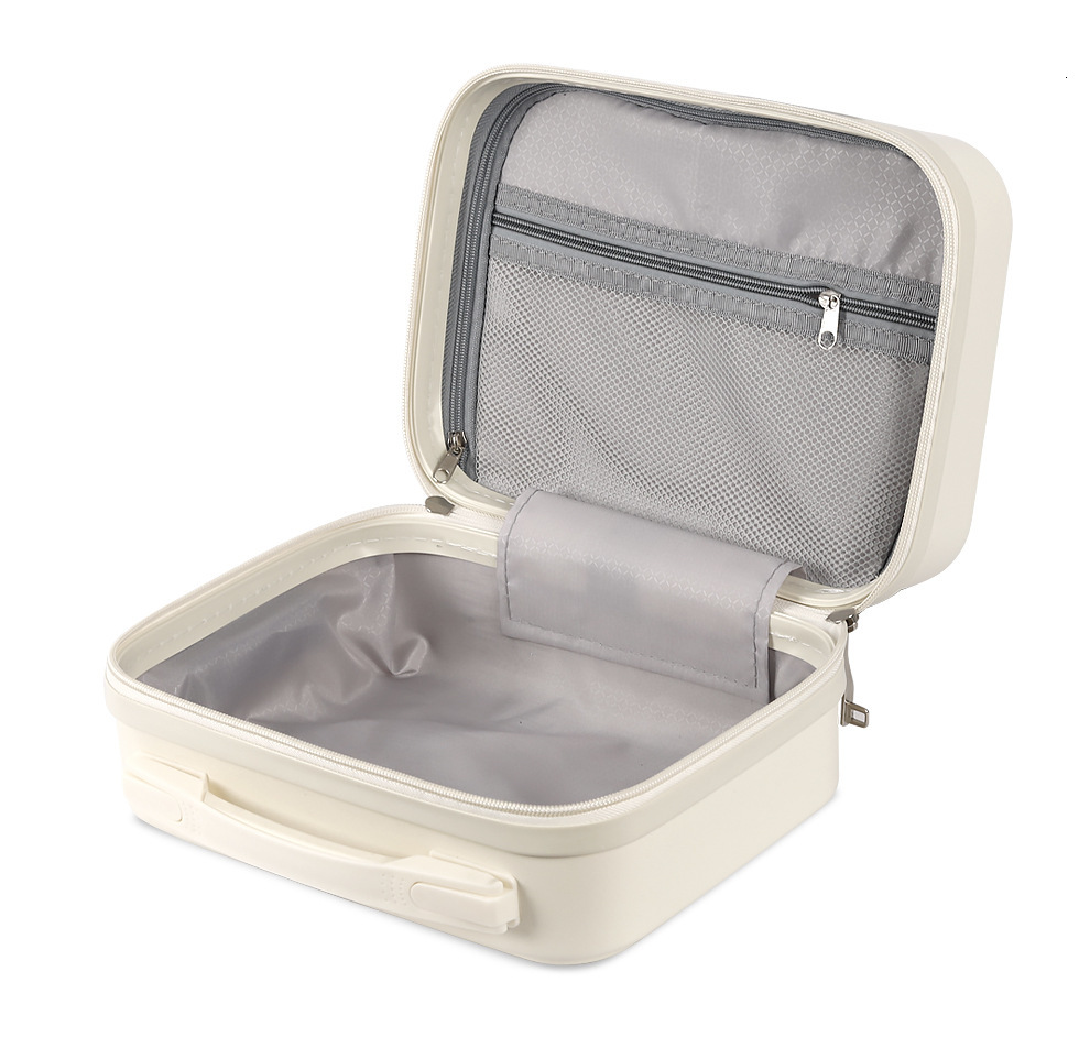 2024 Cute Carrying Case 14 Inch Makeup Small Zipper Short Distance Mini Storage Box With Handheld Gift Bag