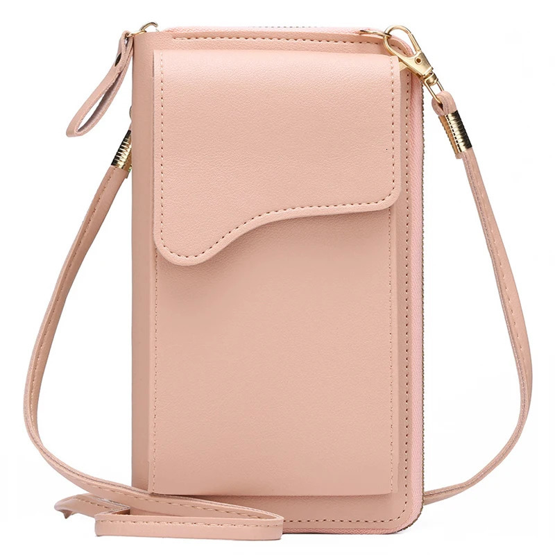 Womens Small Crossbody Shoulder Bags PU Leather Female Cell Phone Pocket Bag Ladies Purse Card Clutches Wallet Messenger Bags 241213