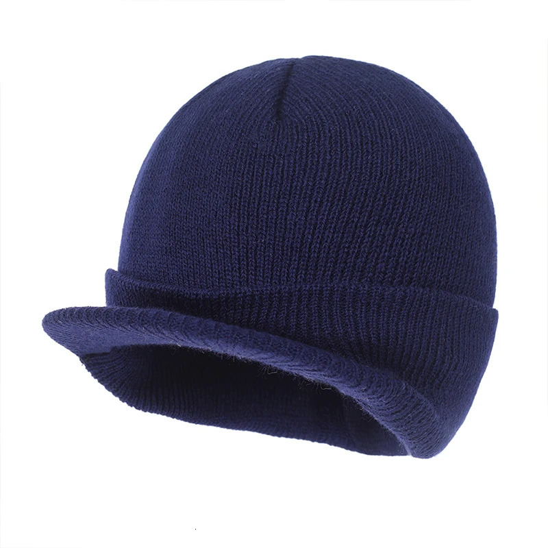 Mens Winter Warm Knitted Hat Outdoor Bicycle Knitted Baseball Hat Casual Skull Bear Hip Hop Womens Ski Slow Fashion Hat 241211