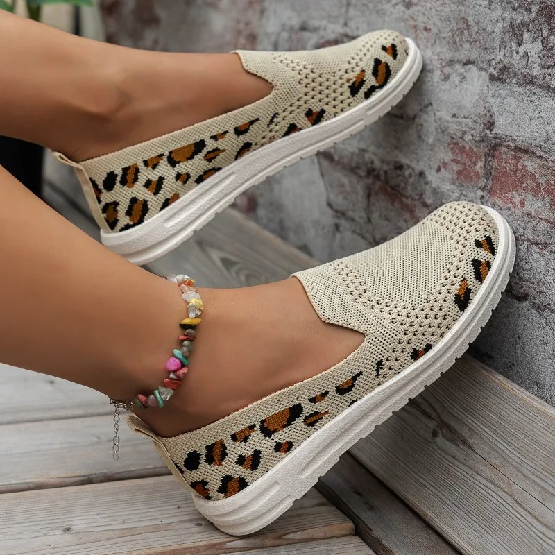2024 Autumn Round Womens Fashion Website Le Fu Shallow Womens Flat Bottom Soft Bottom Knitted Ballet Flat Shoes Casual Boat Shoes 241213