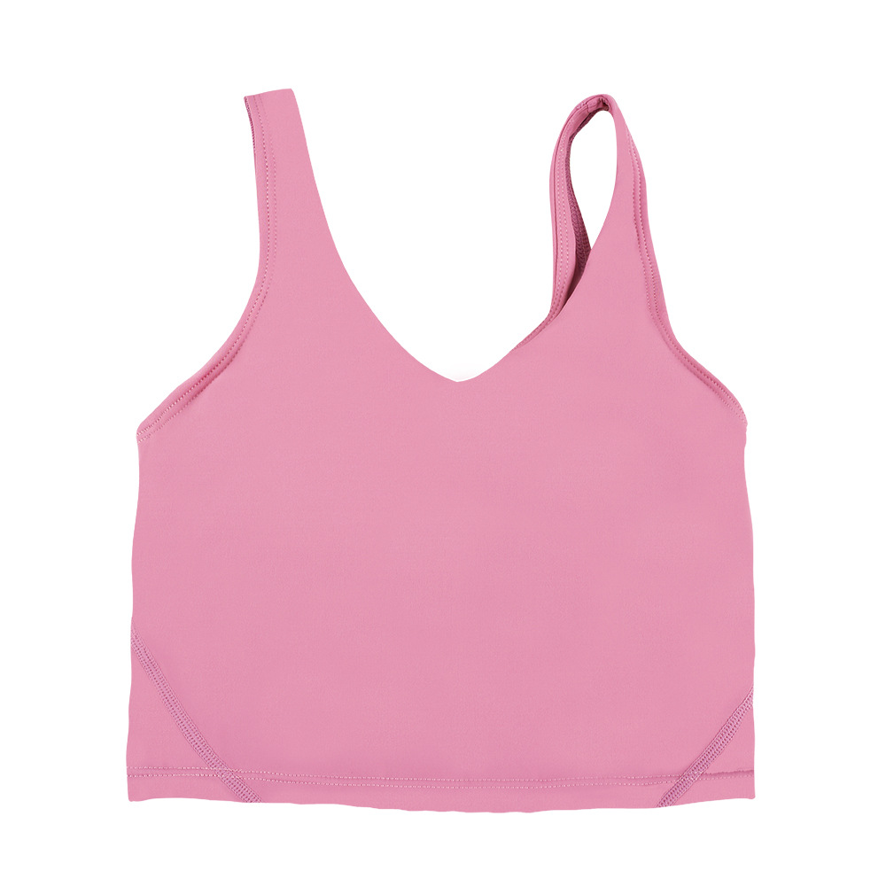 yoga Bra align tank Womens Sport Bra Classic Popular Fitness Butter Soft Tank Gym Crop Yoga Vest Beauty Back Shockproof With Removable Chest Pad whole