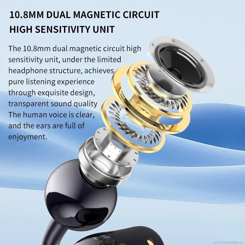 New G126 Ear Clip Earphone Wireless Bluetooth 5.4 Convenient Headphones Sports Gaming Open Headset HiFi Stereo Original Earbuds