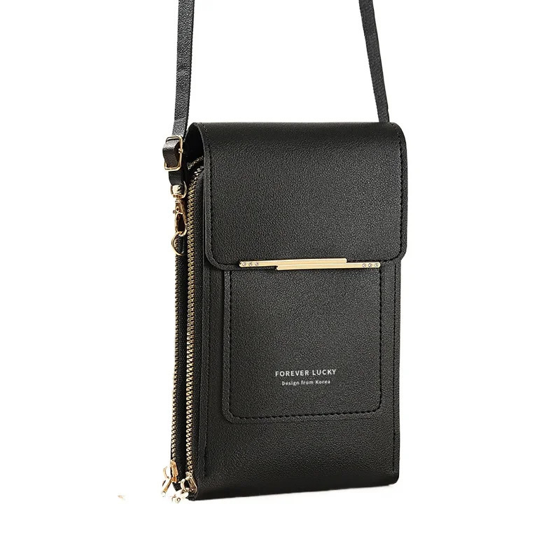 touch screen phone bag fashionable womens crossbody mini convenient travel wallet 241213
