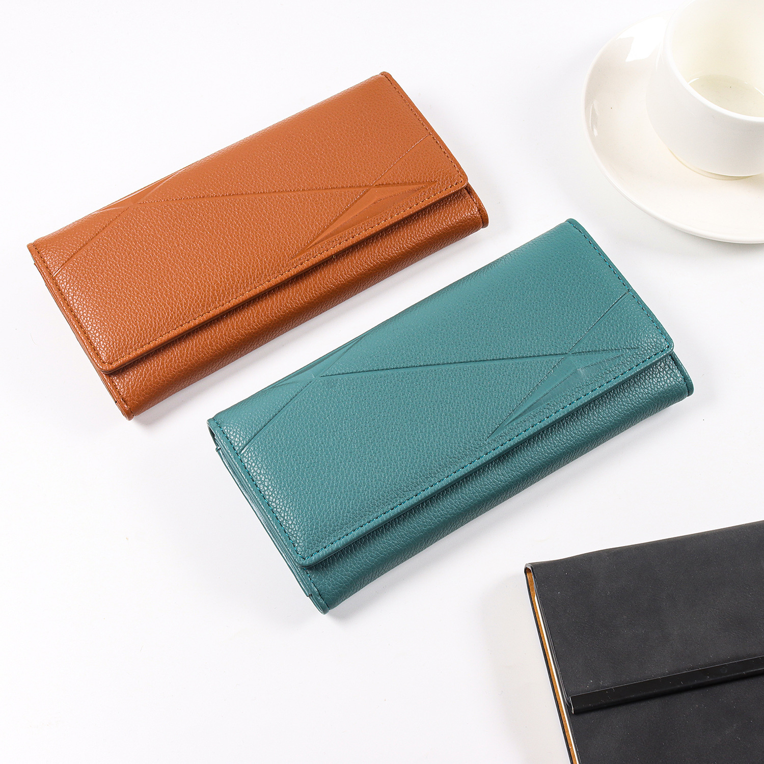Hot Selling New Women's Long Designer Ultra-thin And Ultra Light Folding Wallet Zero Wallet Money Card Bag