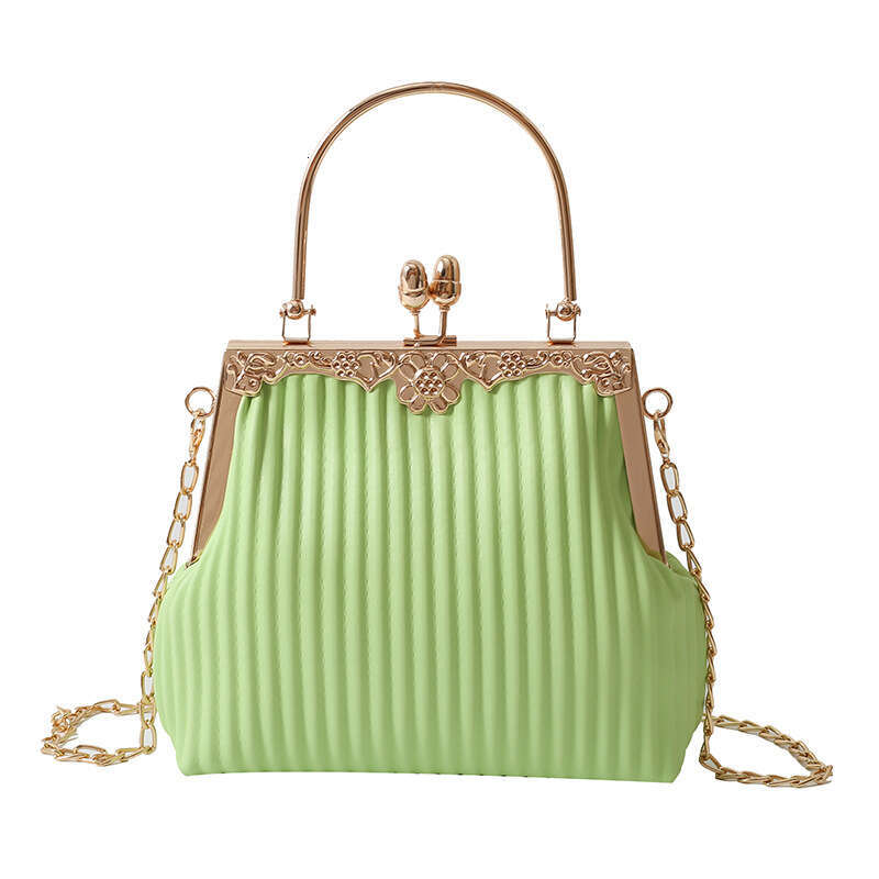 Small handbag for women, 23 styles, high-end feel, internet celebrity clip on handbag, niche single shoulder crossbody, dinner party small square bag,