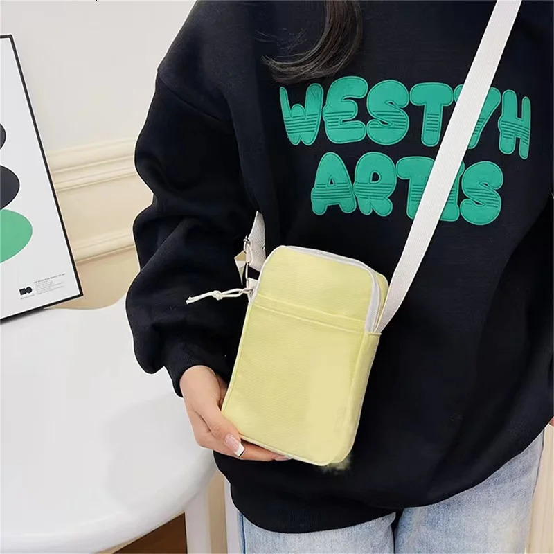 fashion mobile phone bag womens messenger bag fully matched mini cross body bag hanging neck coin wallet vertical handbag 241213