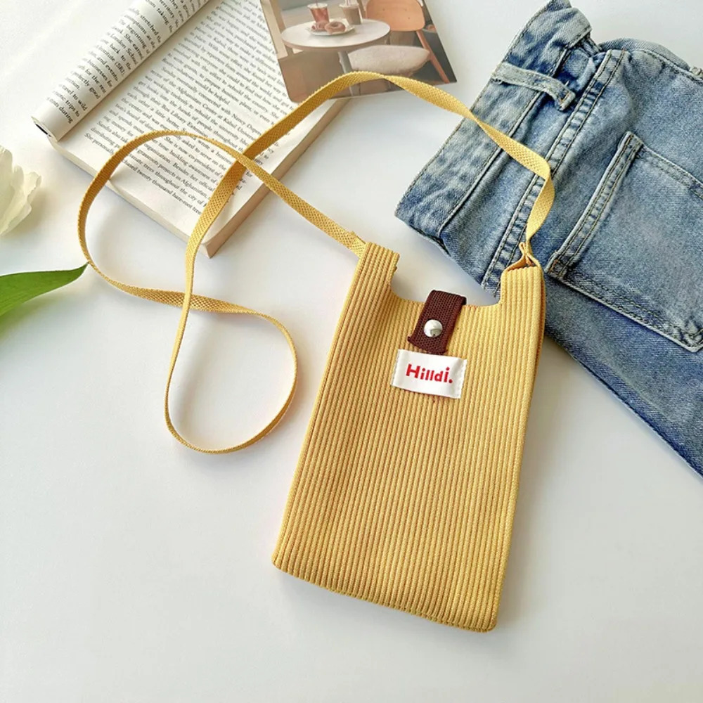 Fashionable and simple knitted mobile phone bag shoulder bag mini coin wallet handbag casual messenger bag summer beach bag 241213