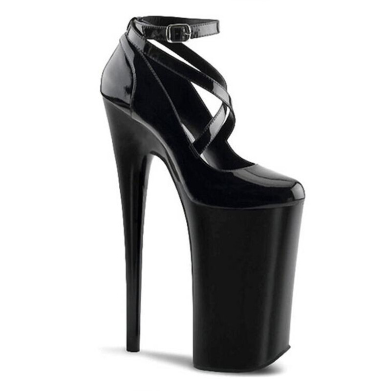 New High Quality Women's Bridal Wedding Shoes Sexy Nightclub 20Cm Ladies Stiletto Waterproof Platform 10Cm Large Size 3-16