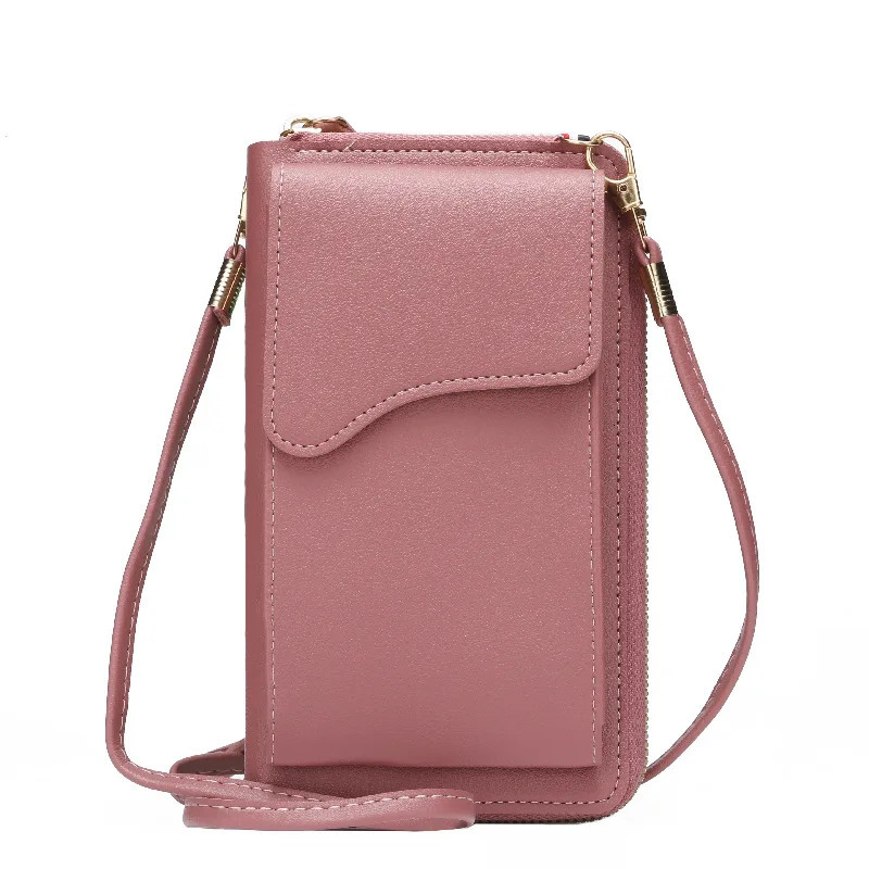 Womens Small Crossbody Shoulder Bags PU Leather Female Cell Phone Pocket Bag Ladies Purse Card Clutches Wallet Messenger Bags 241213