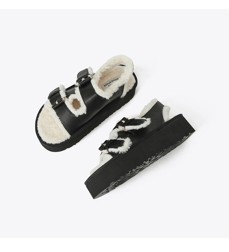 Free shipping Women Platform Slippers Women Summer High Heels Outdoors Casual Beach Heels Sandals Shoes size 35-39