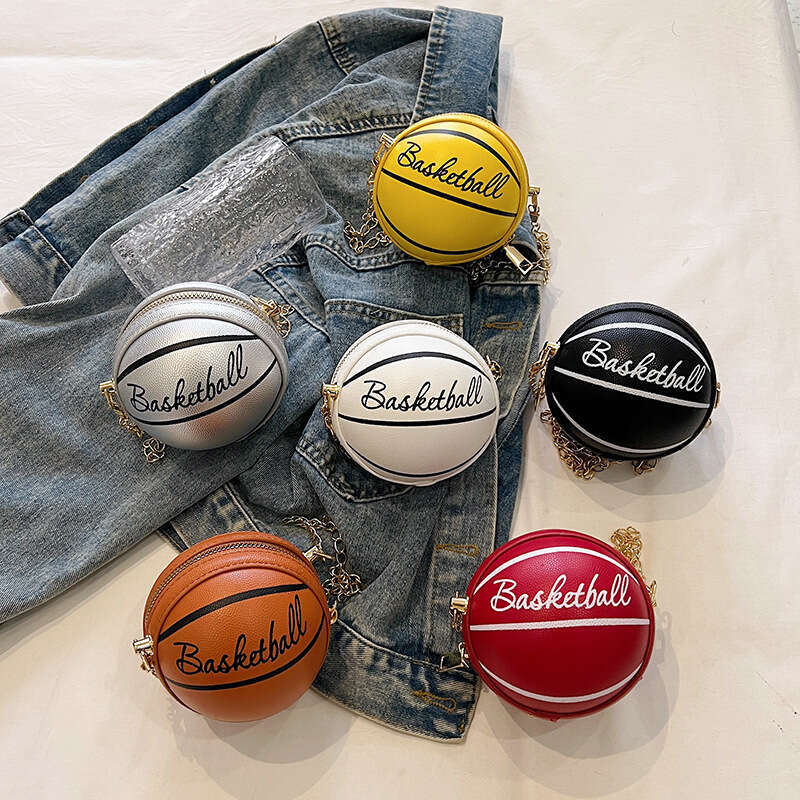Internet celebrity basketball niche mini female Instagram personality chain crossbody bag, change key holder, red envelope, 2024 new style, chic and e