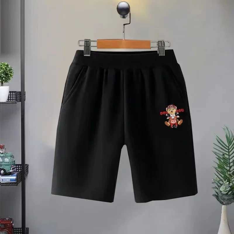 Clothing Sets Summer Baby Boy Clothes Set Printed Bear Short Sleeve T-shirts and Shorts 2 Pieces Suit Casual Kid Children Top Bottom Outfits H241214