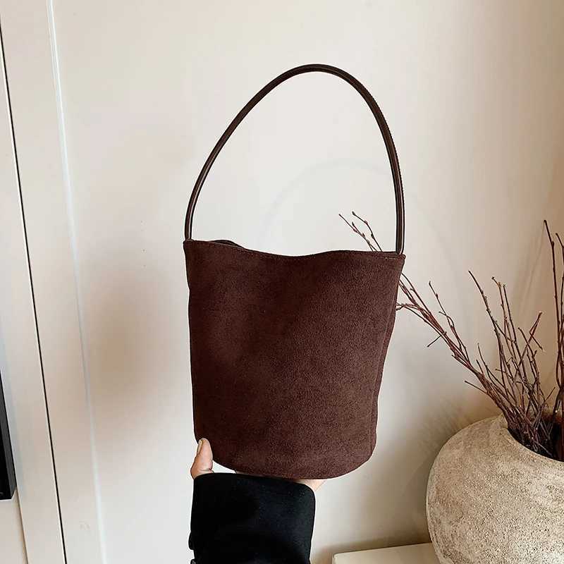 Suede Hobo Bag for Wen Handbag Purse Mini Tote Bags Vintage Shoder Bag Trendy Designer Purses Cluh Top Handle Bag Z250208