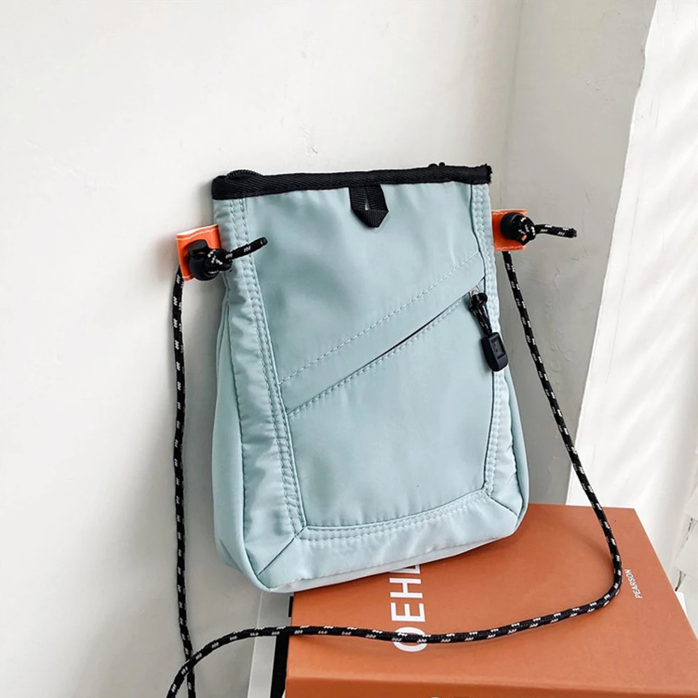 1 fashionable small square messenger bag womens mini waterproof travel bag casual shoulder bag mens phone bag cross body bag 241213