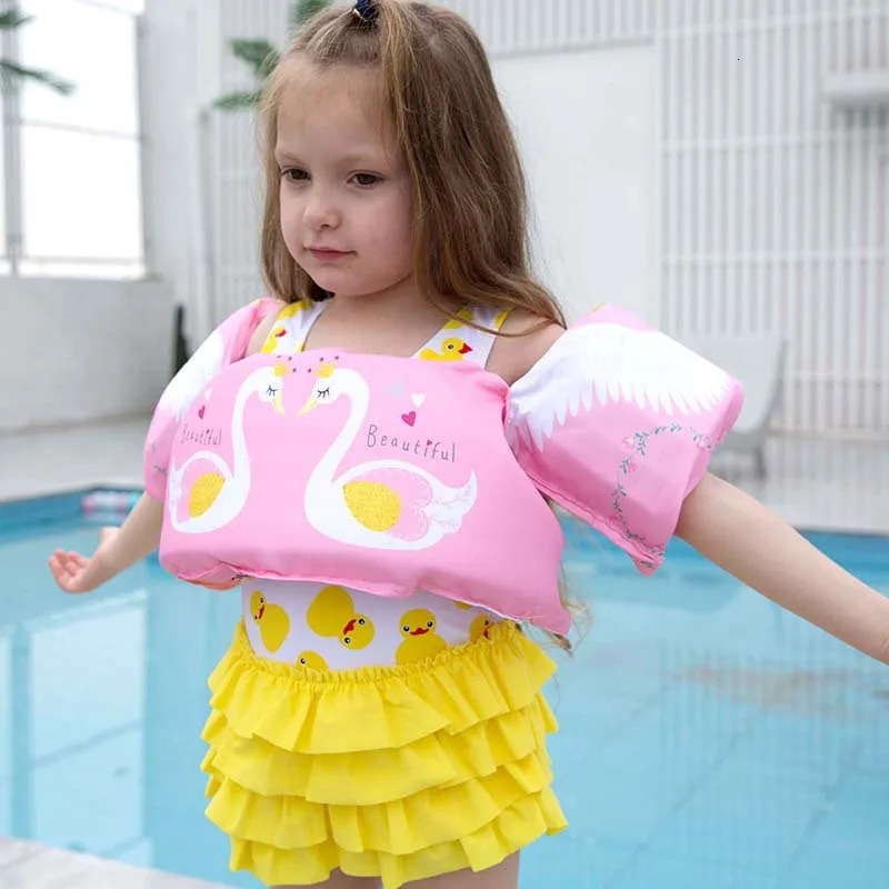 Baby Float Arm Sleeve Floating Ring Safe Life Jacket Buoyancy Vest Kid Swimming Equipment Armbands Swim Foam Pool Toys 241214