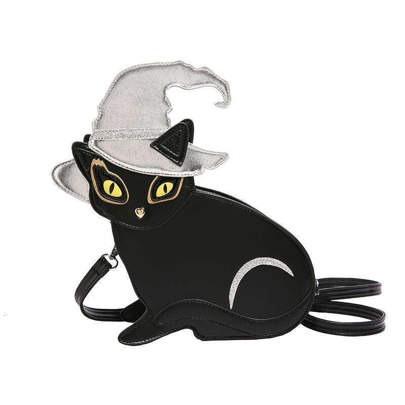 Niche Design Alien Commuter Crossbody Ins Fengsen Soft Girl Creative Kitten Shoulder Bag 2024 New Casual Versatile Fashion Clothing
