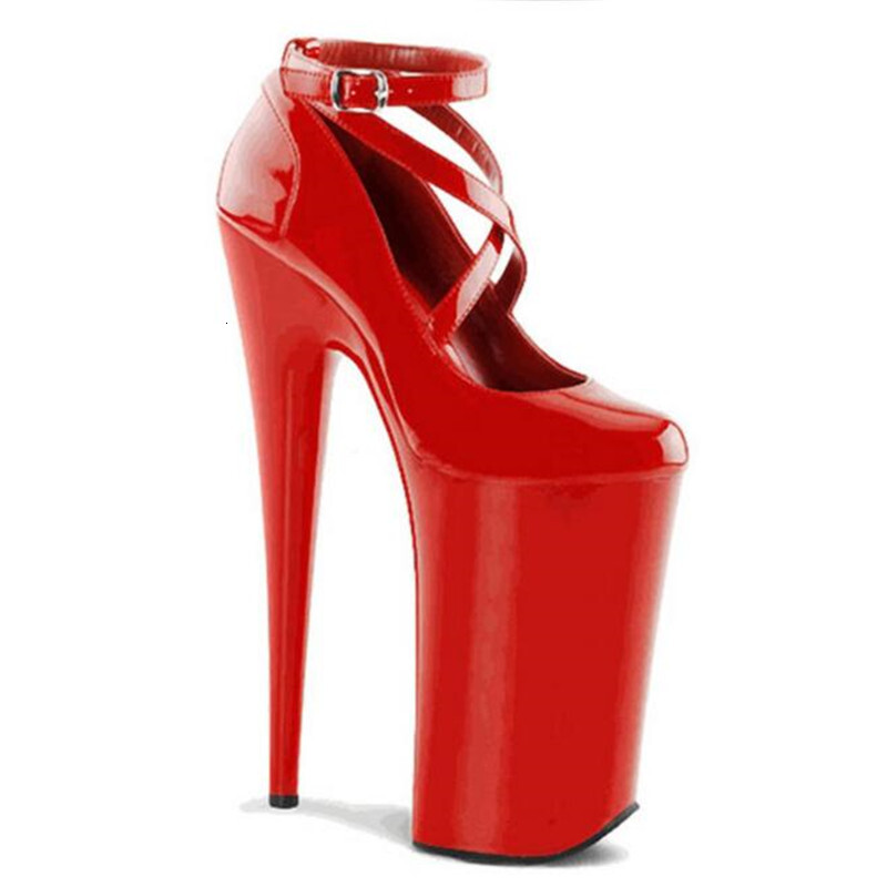 New High Quality Women's Bridal Wedding Shoes Sexy Nightclub 20Cm Ladies Stiletto Waterproof Platform 10Cm Large Size 3-16