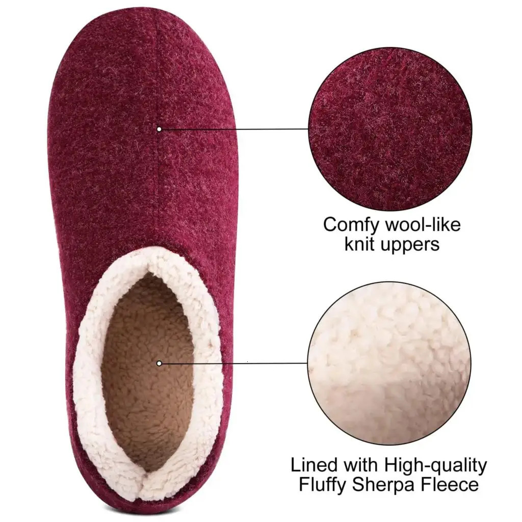 Crestar Women Winter Plush Slippers Outdoor Antiskid Warm Fashion Casual Soft Breathable House Slipper Cozy Shoes 241214