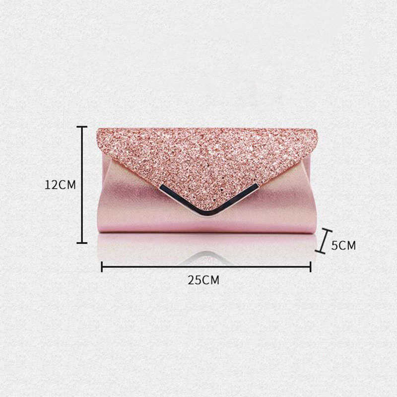 Clutch Bag New Fashion Dinner Bag Pu Sequin Womens Bag Hand Bag Dinner Bag Banquet Bag Evening Dress Bag Chain Bag 240920