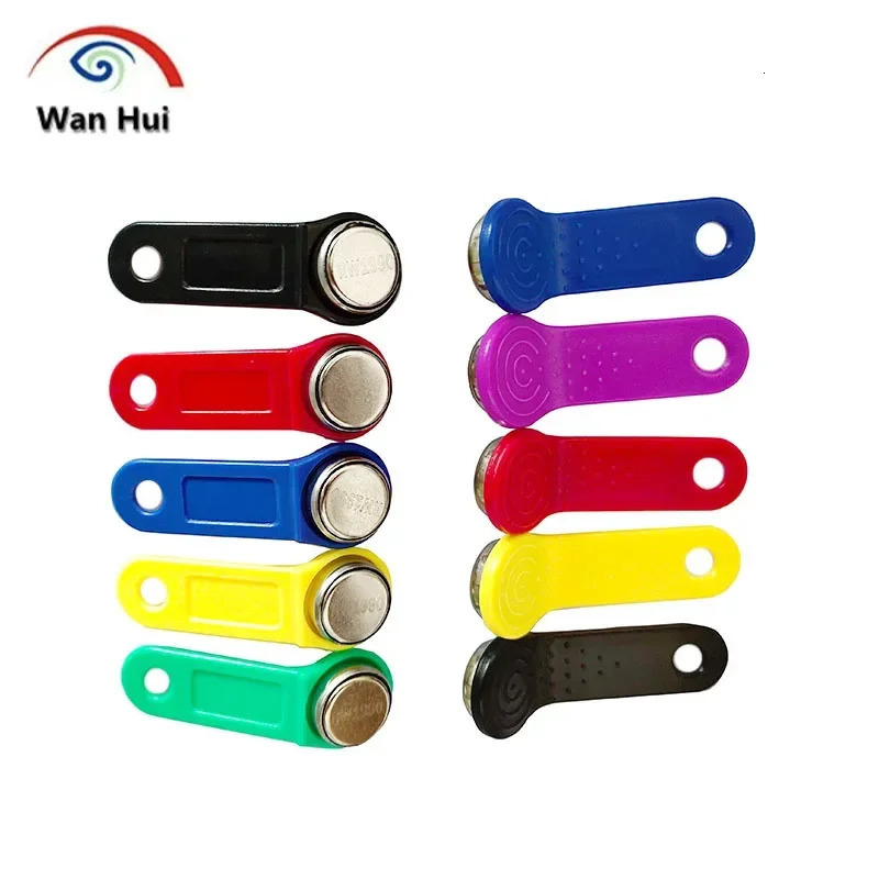 100 pieces of RW1990 F5 rewritable RFID tag touch card storage key DS1990A key Fob programmable copy Dallas sauna card home 241209