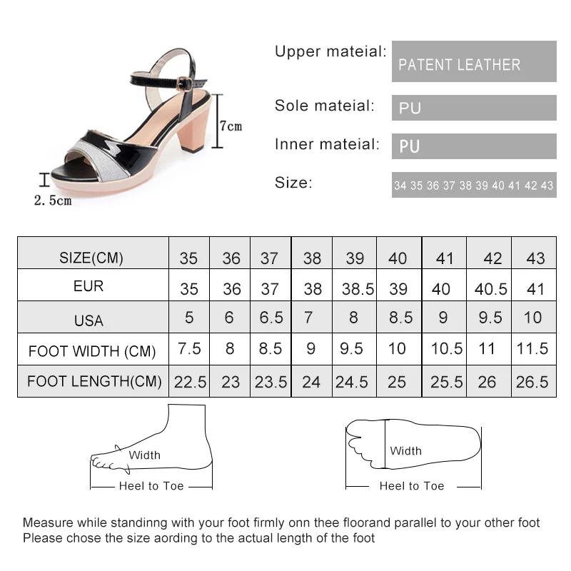 AIYUQI Women Sandals Summer Fashion Shiny Patent Leather Ladies Shoes Large Size Color Matching Rome Sandals Women