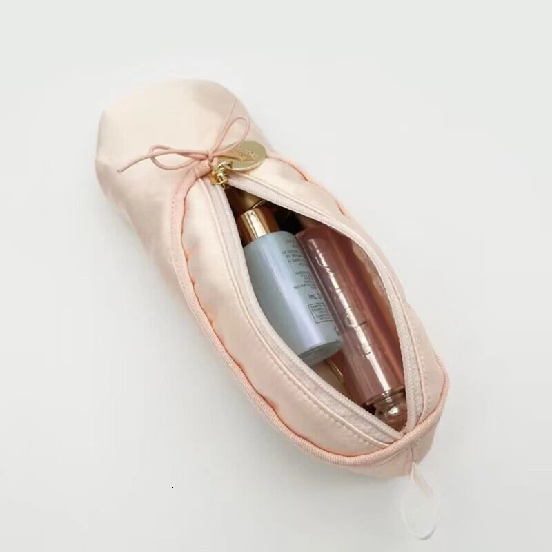 Pink ballet shoes satin student pencil case multifunctional cosmetics direct 241212
