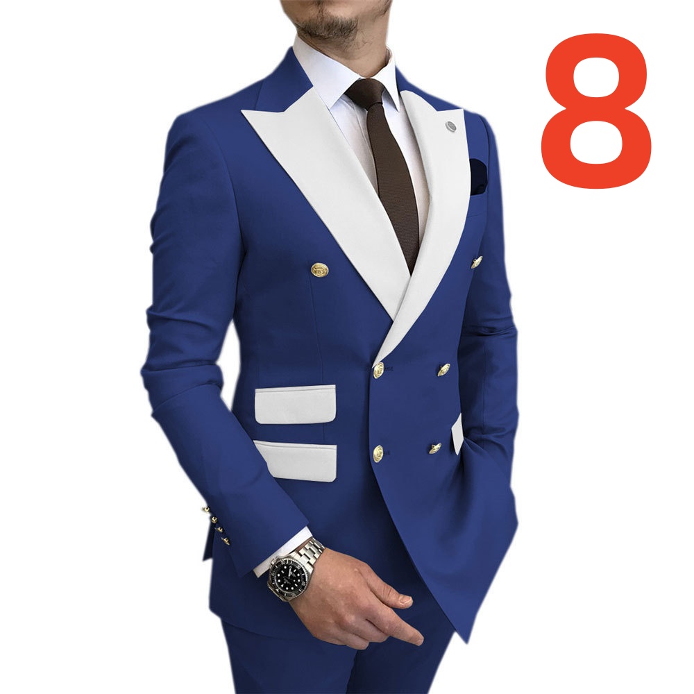 Floral k1398 suit jacket men's suit business casual texture suit men's
