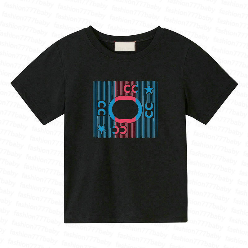 summer kids designer T-shirts childrens Fashion clothing short sleeved mens crewneck tshirt loose letter printing girls tops hip hop Tees