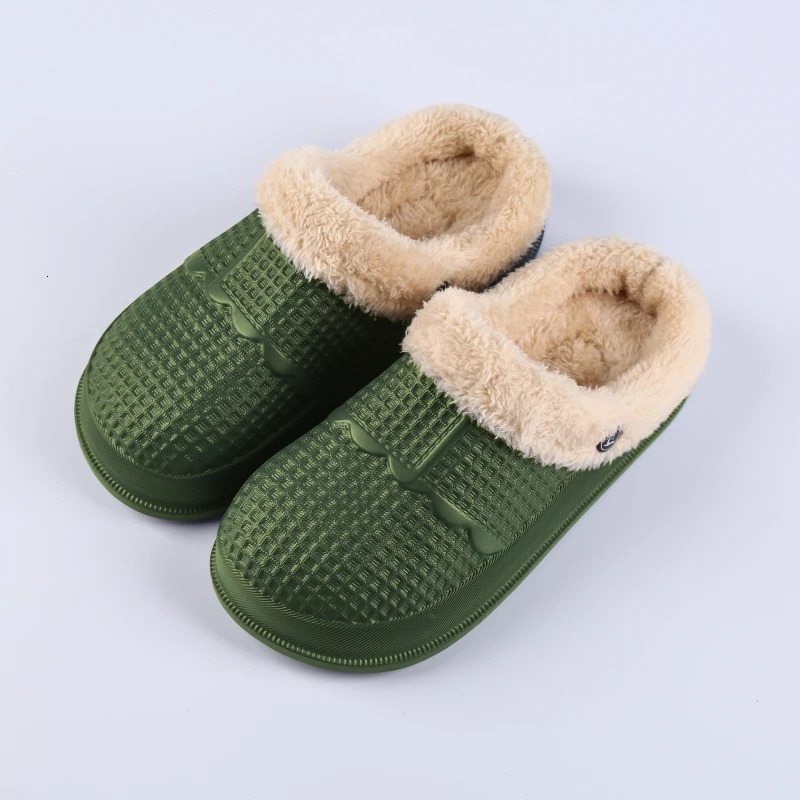 Ltolo Women ladies Men Adult Mules Warm Clogs Sandals Winter Slippers Indoor Shoes For Lady Man EUR37 38 39 40 41 42 43 44 241214