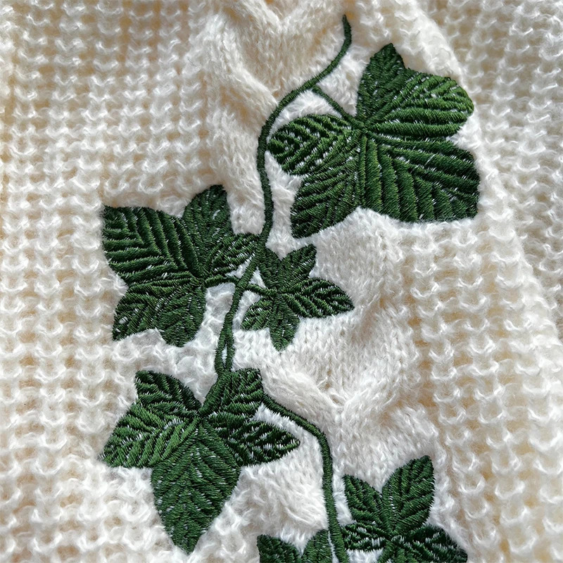 Autumn Winter Christmas Tree Knitted Cardigans women Casual Long Sleeve Star Embroidery Sweater 241214