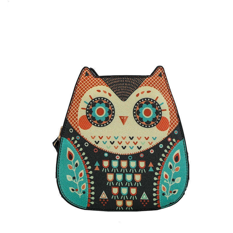 Alien bag for women, 24 styles, Instagram cartoon crossbody small square ethnic style niche commuting shoulder bag, 2024 new casual fashion trend clot