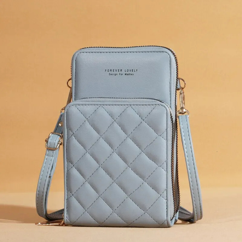 Mobile Phone Bag Female Student Shoulder Small Shoulder Bag Pocket Change Bag Hand in Hand with Wallet Mobile Phone Bag 241213