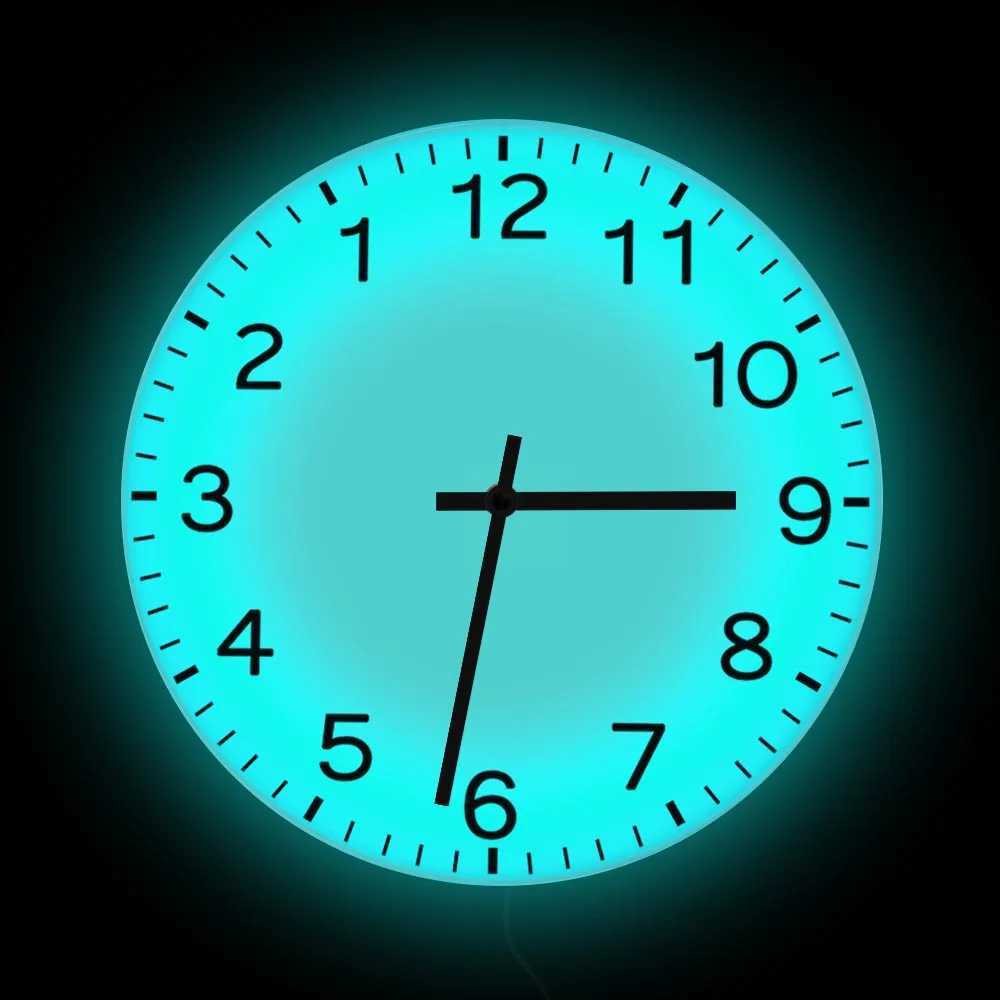 Wall Clocks Running Backwards is a simple and easy to read wall clock for modern design home decoration silent cleaning of living rooms operation in r
