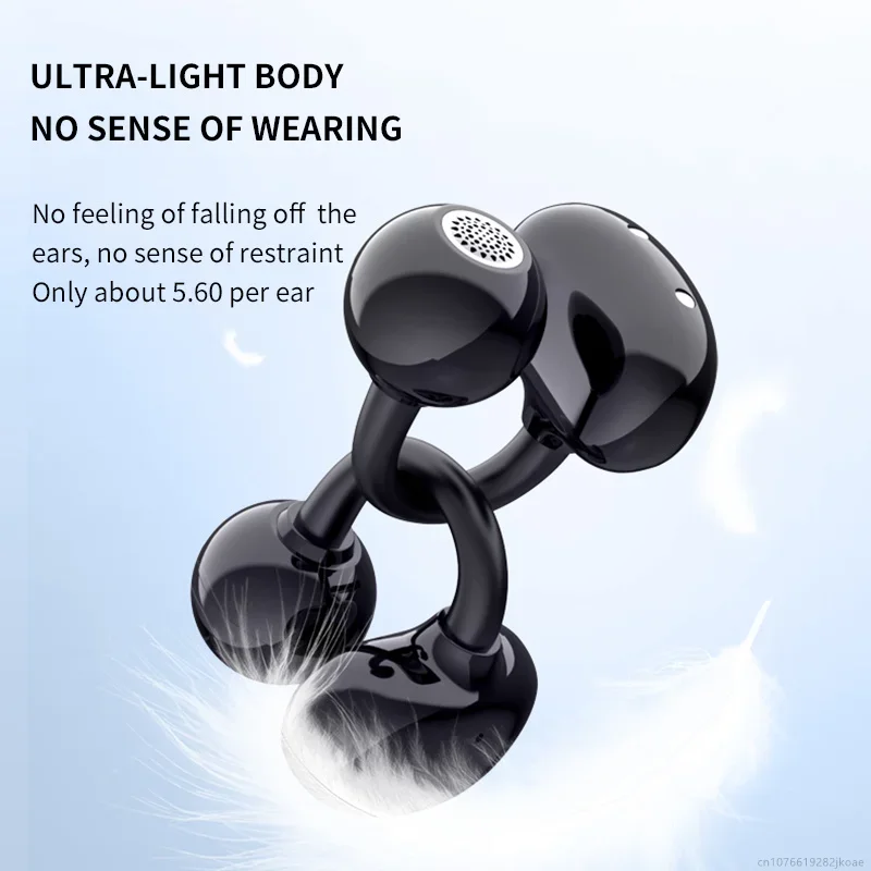 New G126 Ear Clip Earphone Wireless Bluetooth 5.4 Convenient Headphones Sports Gaming Open Headset HiFi Stereo Original Earbuds